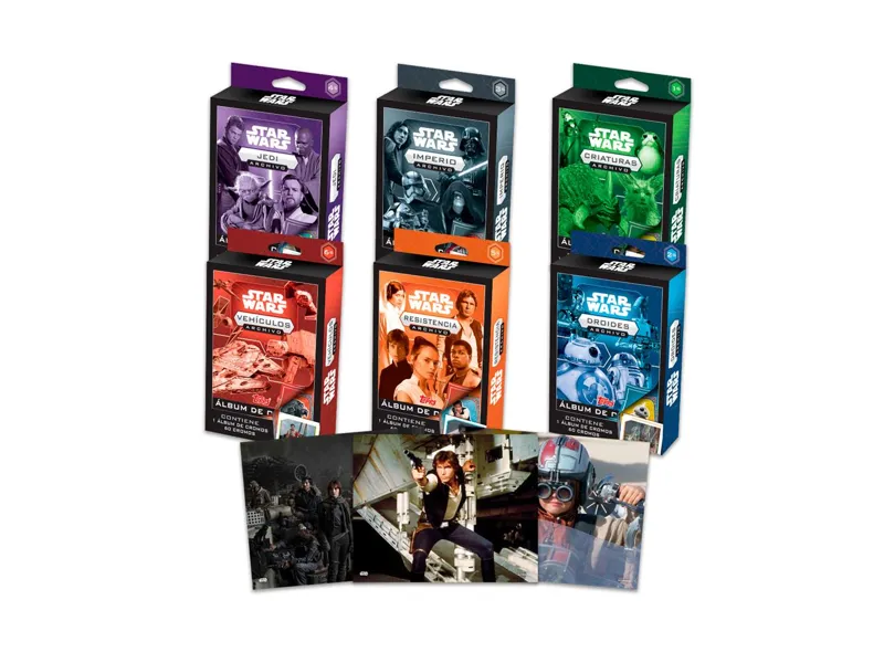 Juego de mesa star wars fact files pegi 6
