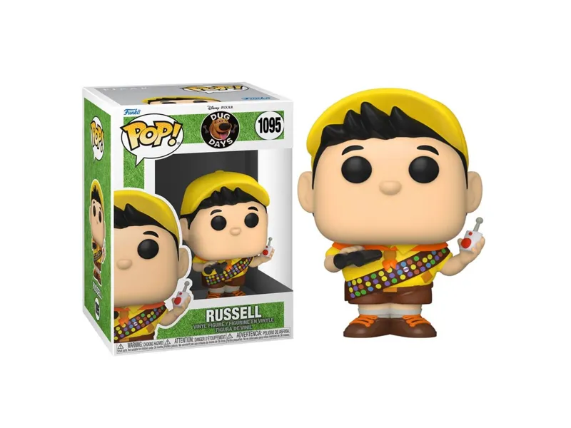 Funko pop disney up dug days russell 57386