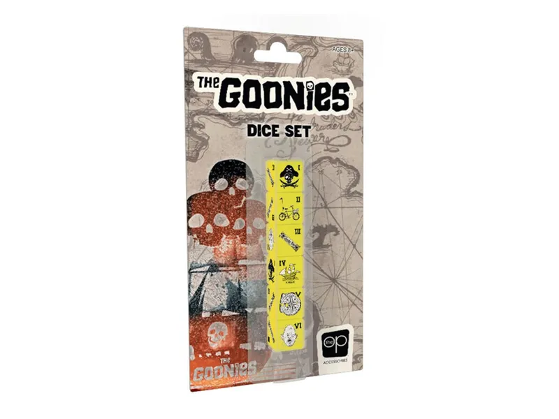 Juego de mesa the goonies juego de dados