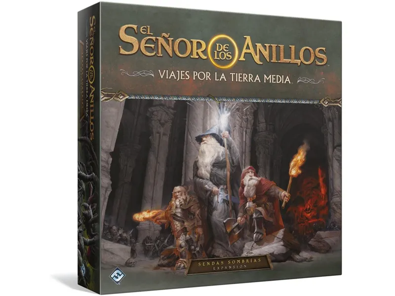 Juego de mesa el señor de los anillos sendas sombrias