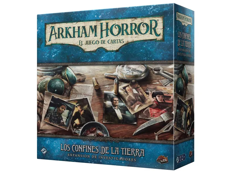 Juego de mesa arkham horror los confines de la tierra expansion investigadores pegi 14