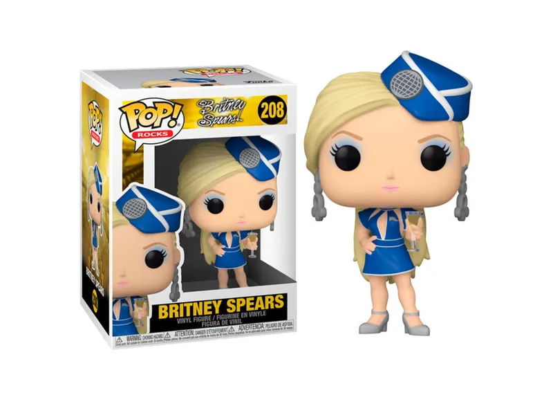 Funko pop estrellas de la musica britney spears stewardess 52033