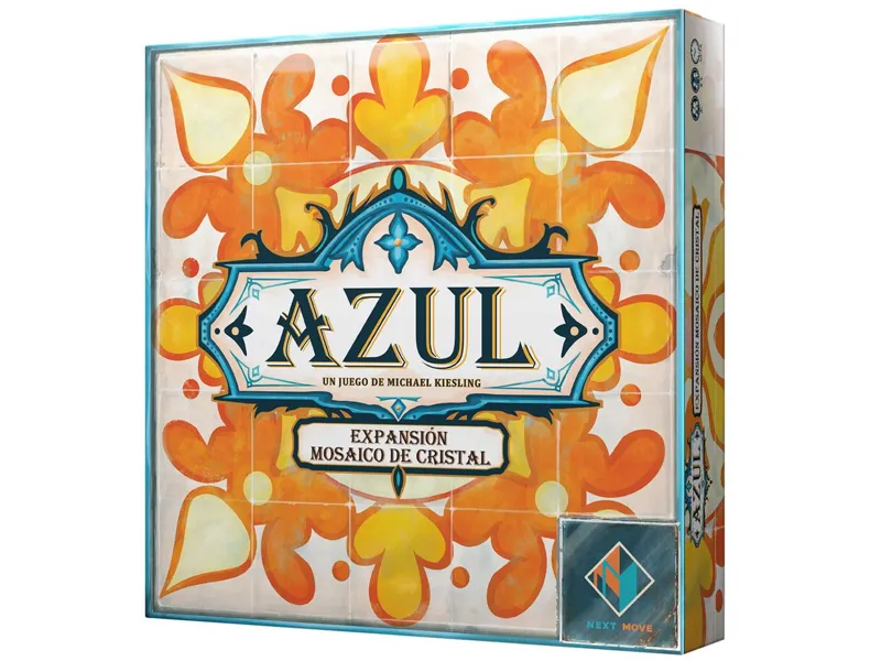Juego de mesa azul mosaico de cristal pegi 8