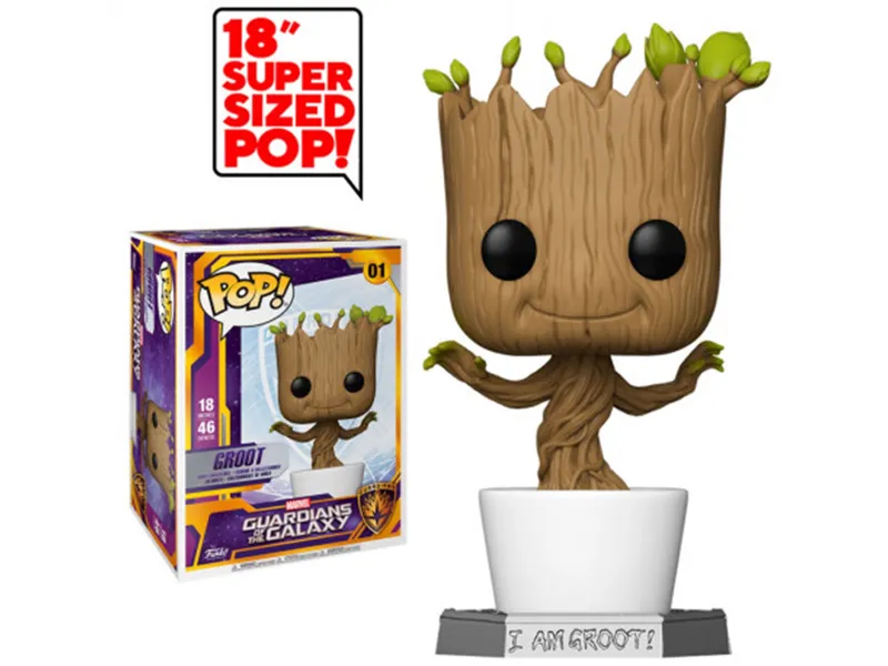 Funko pop gigante marvel guardianes de la galaxia i am groot groot 50094