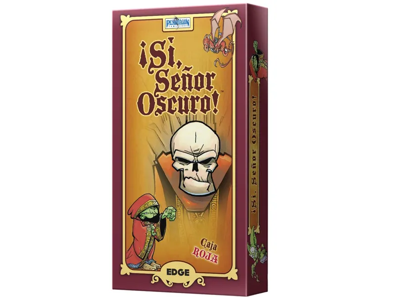 Juego de mesa ¡si señor oscuro! caja roja pegi 8
