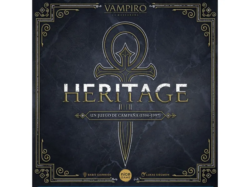 Juego de mesa dmz vampiro la mascarada: heritage edicion retail pegi 10