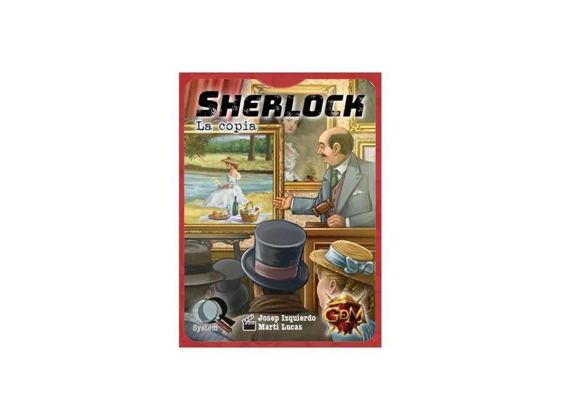 Juego de mesa gdm sherlock: la copia pegi 10