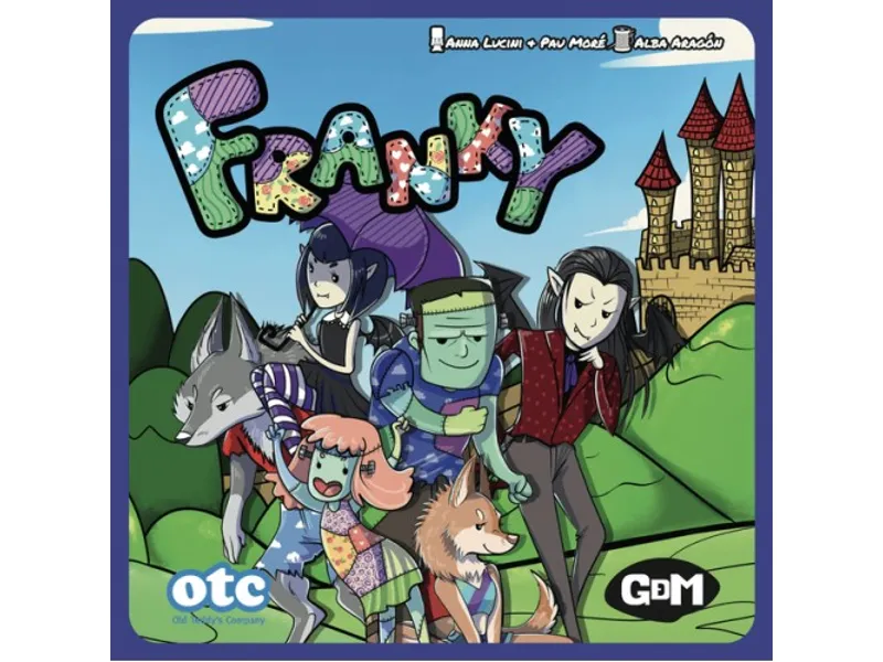 Juego de mesa gdm franky pegi 4