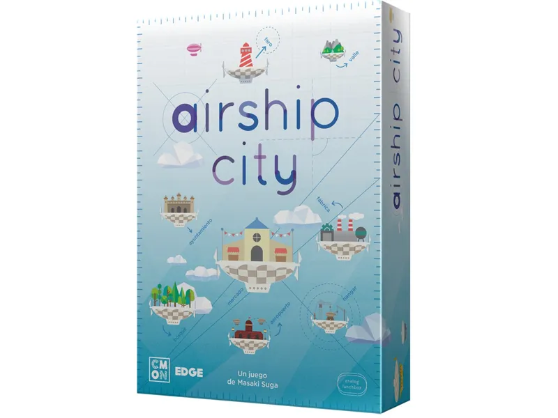 Juego de mesa airship city pegi 14