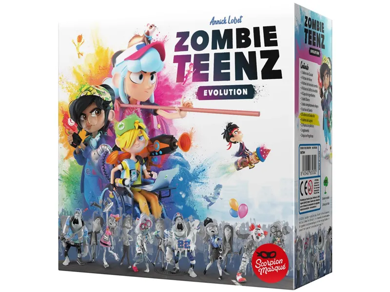 Juego de mesa zombie teenz evolution pegi 8