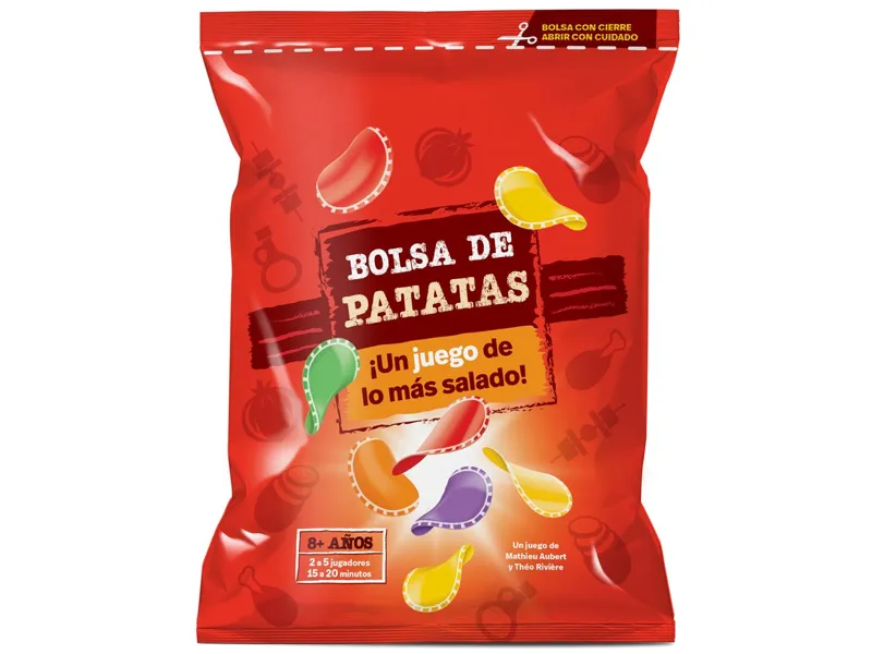 Juego de mesa bolsa de patatas pegi 8