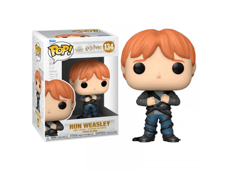 Funko pop harry potter ron weasley trampa planta piedra filosofal