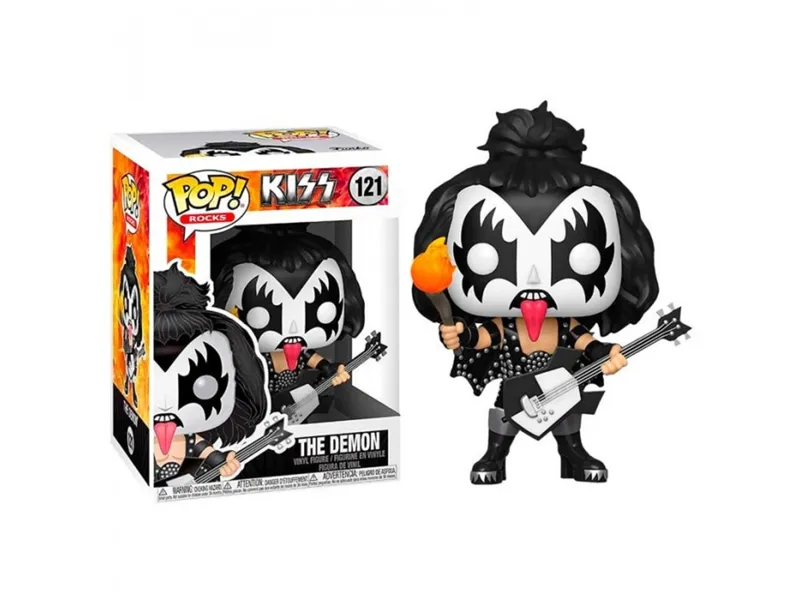 Funko pop estrellas del rock the kiss the demon 28505