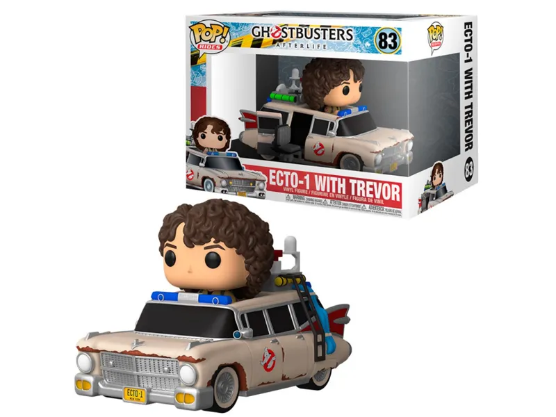Funko pop ride super deluxe cine cazafantasmas afterlife ecto 1 con trevos 47679