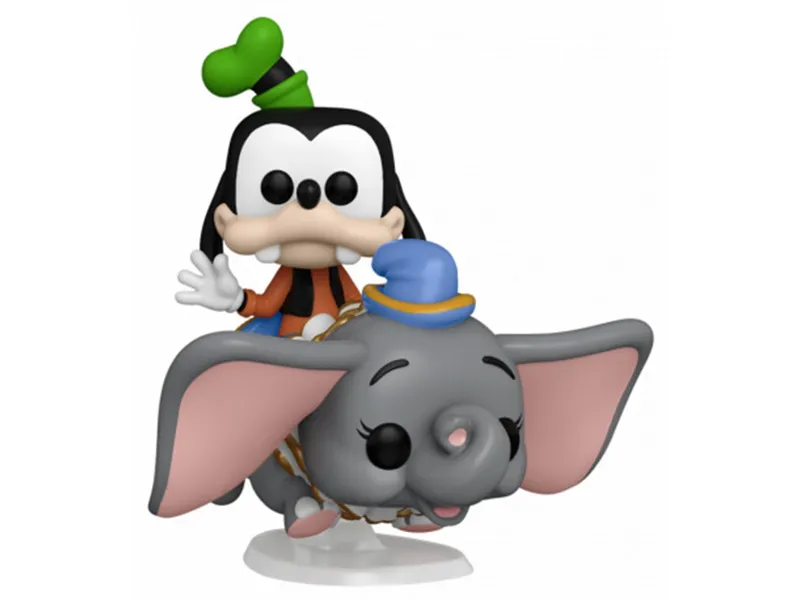 Funko pop ride supdlx disney world 50th aniversario goofy volando con dumbo 50571