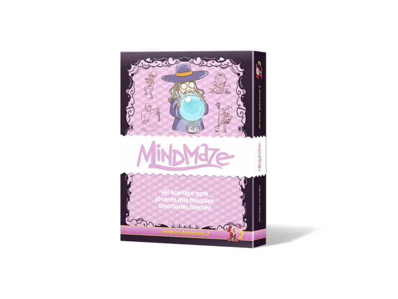 Juego de mesa mind maze: jovenes detectives 2 pegi 14