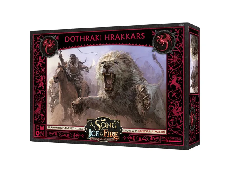 Juego de mesa cancion de hielo y fuego: dothraki hrakkars pegi 14