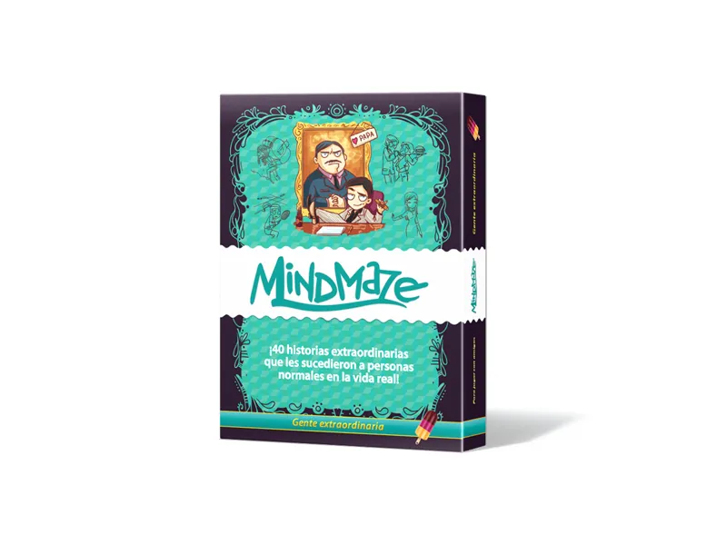 Juego de mesa mind maze: gente extraordinaria pegi 14