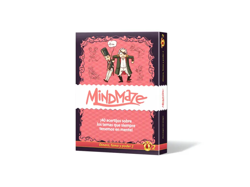 Juego de mesa mind maze: dinero fama y poder 2 pegi 14