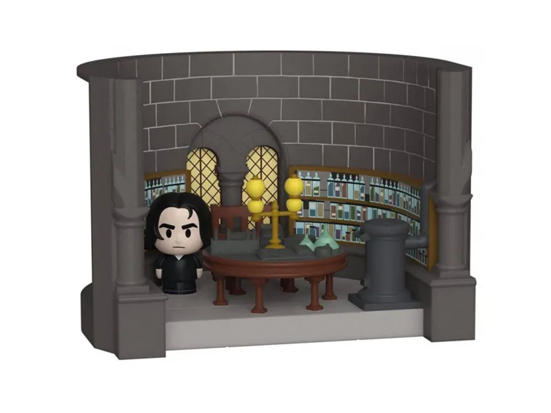 Mini moments funko harry potter aniversario profesor snape clases de pociones con opcion chase 57361