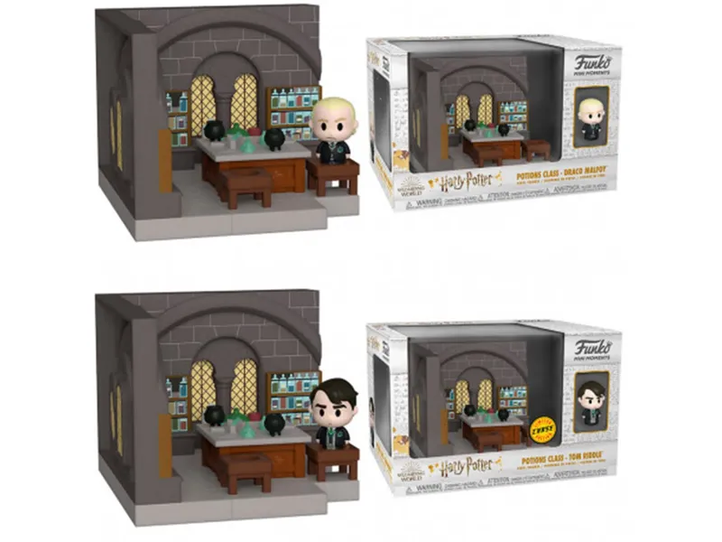 Mini moments funko harry potter aniversario draco malfoy clases de pociones con opcion chase 57362