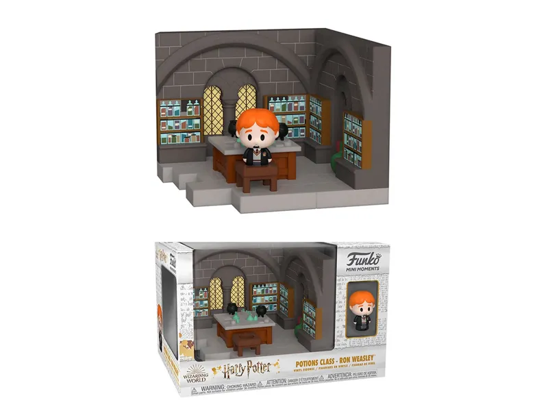 Mini moments funko harry potter aniversario ron weasley con opcion chase 57365