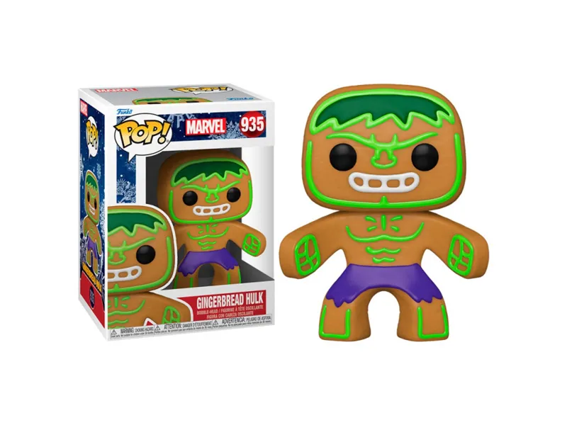 Funko pop marvel navidad galleta jengibre hulk 50660