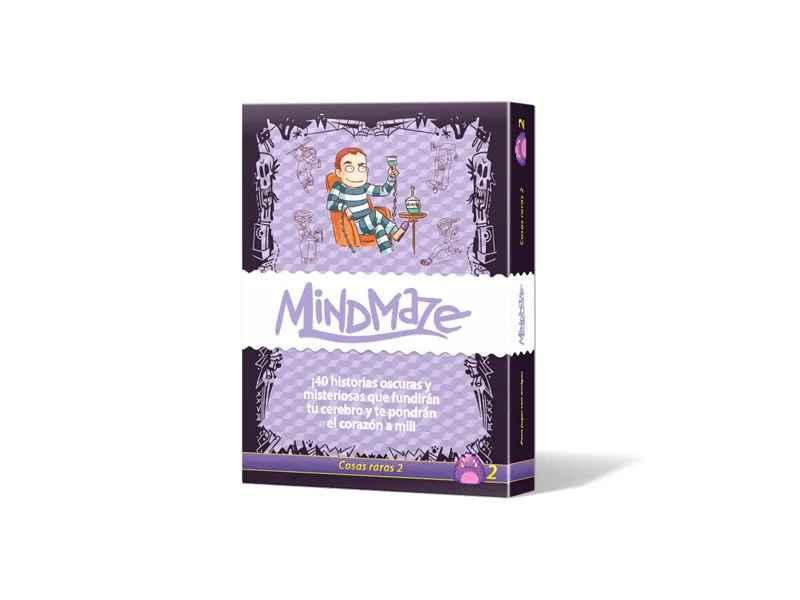 Juego de mesa mind maze: cosas raras 2 pegi 14