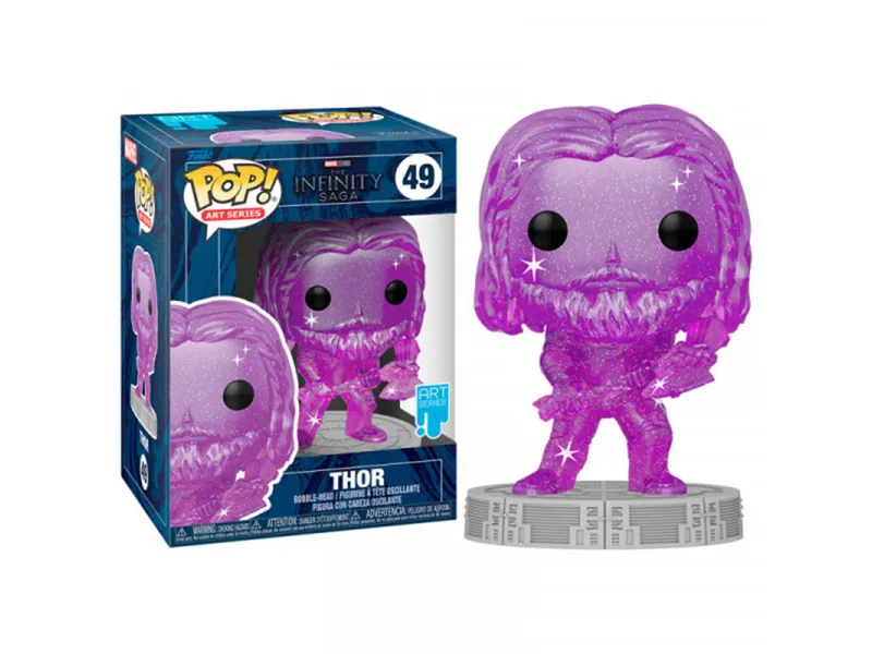 Funko pop marvel infinity saga thor gema del poder 57618