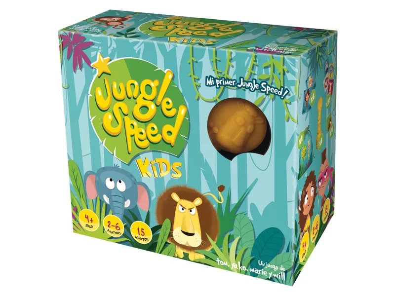 Juego de mesa jungle speed kids pegi 4