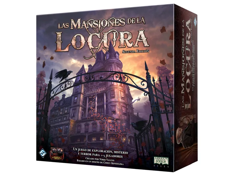 Juego de mesa las mansiones de la locura pegi 14