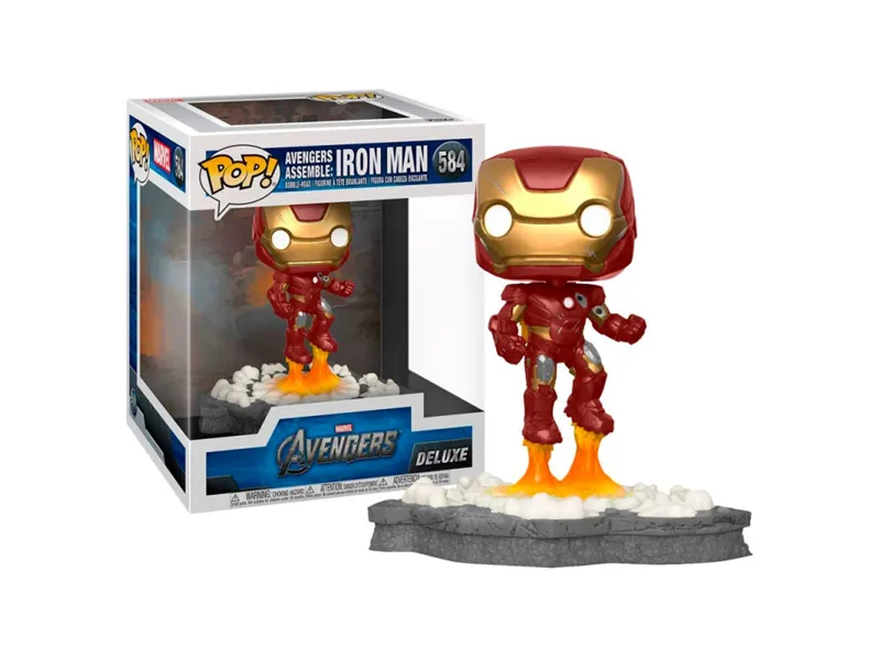 Funko pop deluxe marvel los vengadores iron man assemble 45610