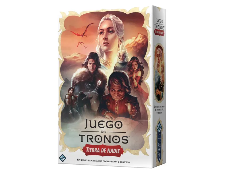 Juego de mesa juego de tronos: tierra de nadie pegi 14