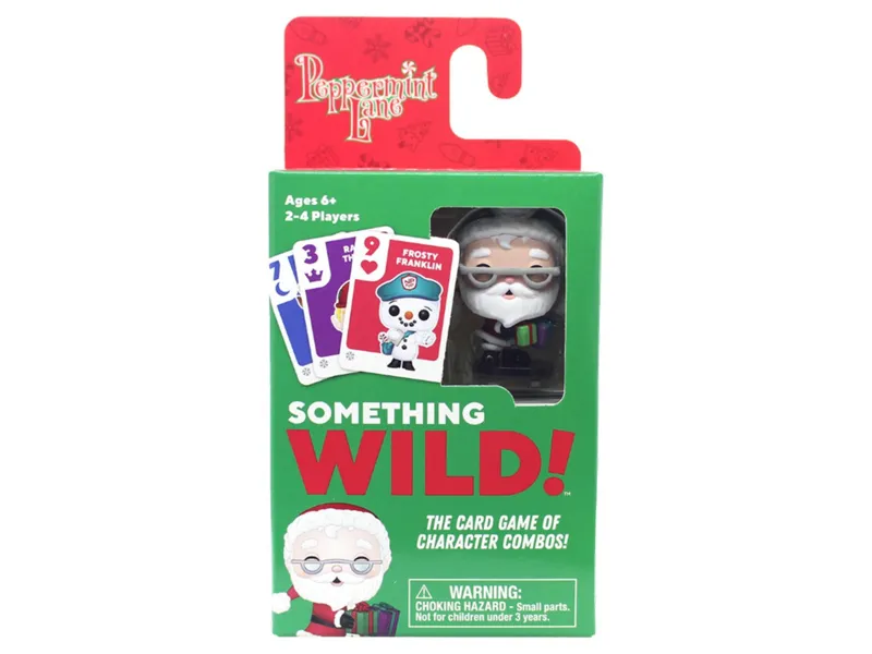Juego de mesa funko something wild! peppermint lane santa claus 57826