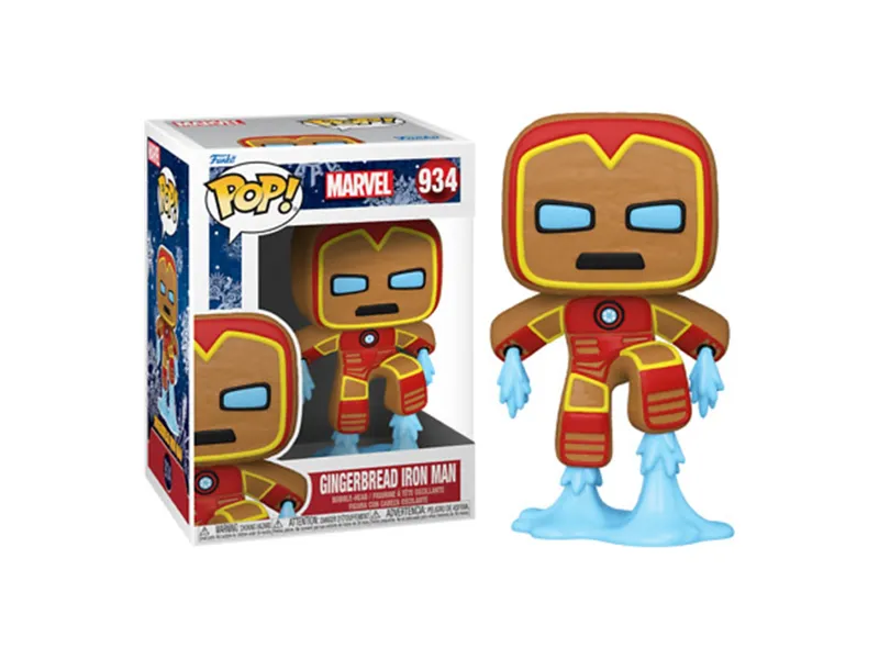 Funko pop marvel navidad galleta jengibre iron man 50658