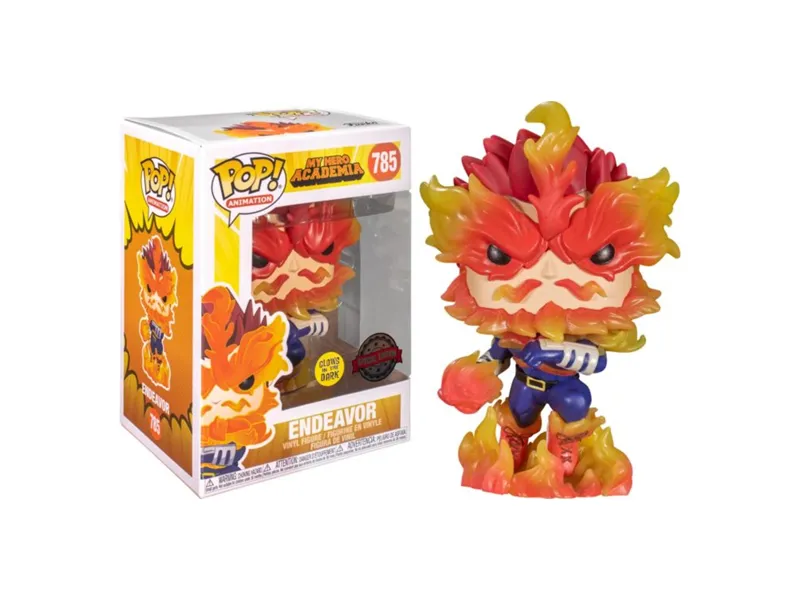 Funko pop my hero academia endeavor brillo en la oscuridad exclusivo 49672