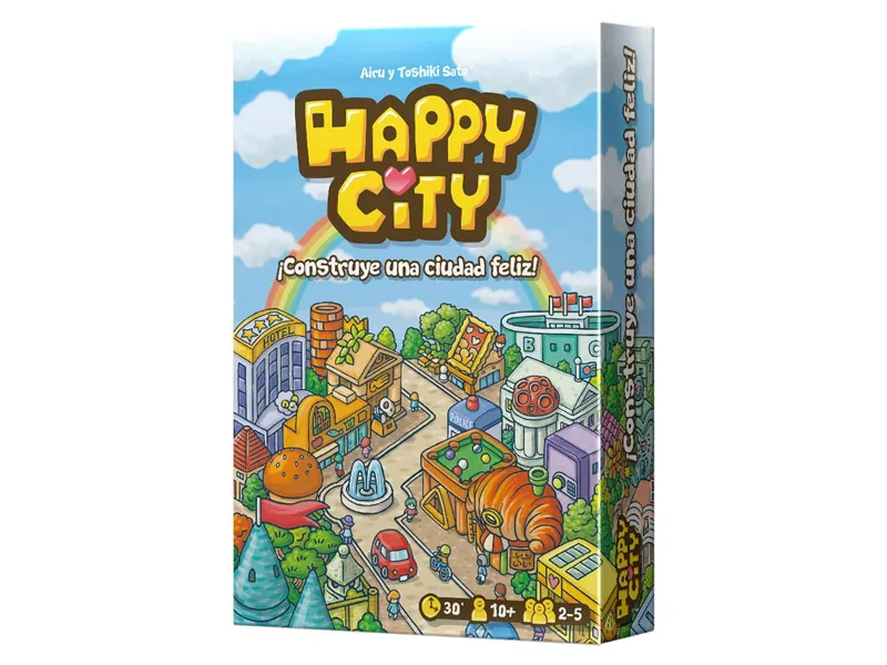 Juego de mesa happy city pegi 10