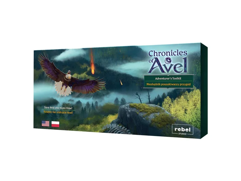 Juego de mesa cronicas de avel: adventurer toolkit pegi 8