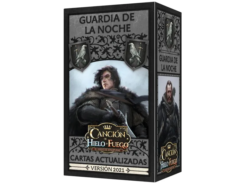 Juego de mesa cancion de hielo y fuego: pack de faccion guardia de la noche pegi 14