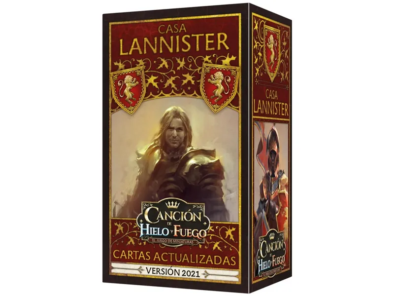 Juego de mesa cancion de hielo y fuego: pack de faccion lannister pegi 14
