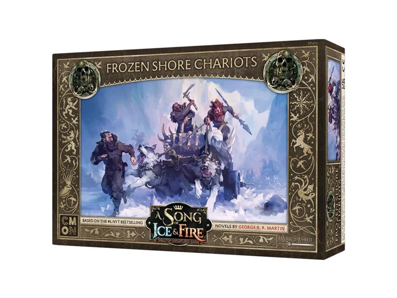 Juego de mesa cancion de hielo y fuego: carros de la costa helada pegi 14