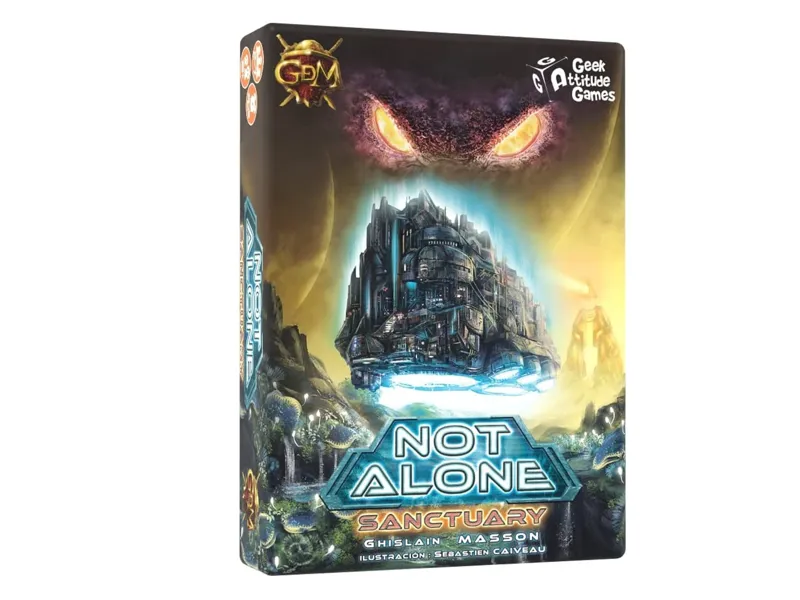 Juego de mesa gdm not alone: sanctuary pegi 10