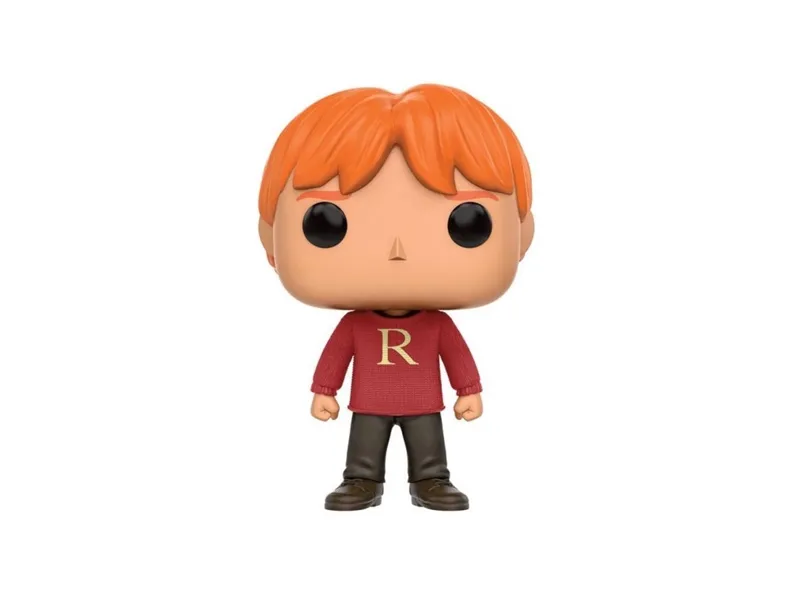 Funko pop harry potter ron weasley con jersey con letra r 10996