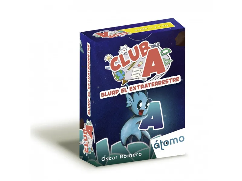 Juego de mesa átomo games club a: blurp el extraterrestre pegi 8