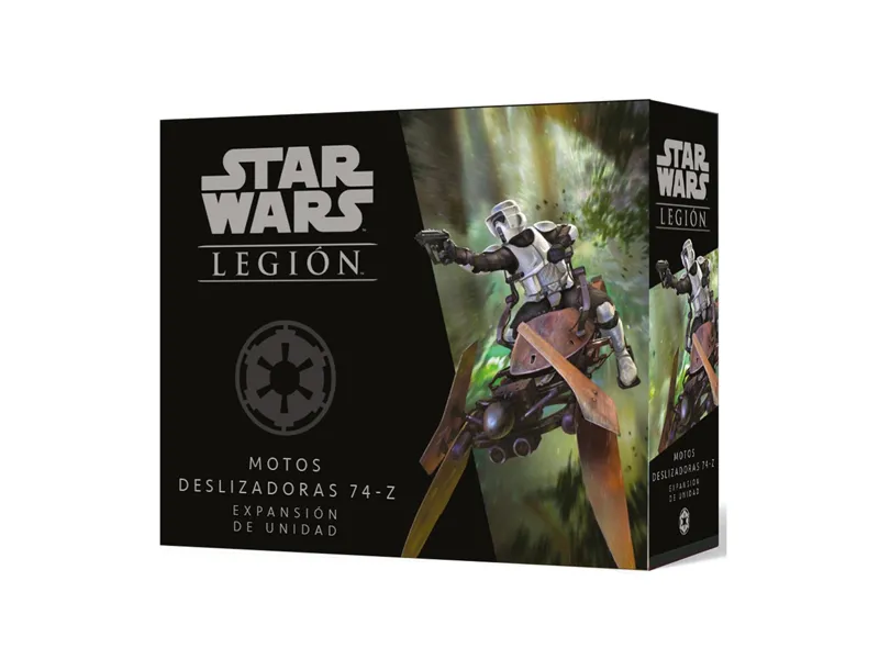 Juego de mesa star wars legión: motos deslizadoras 74 - z pegi 14