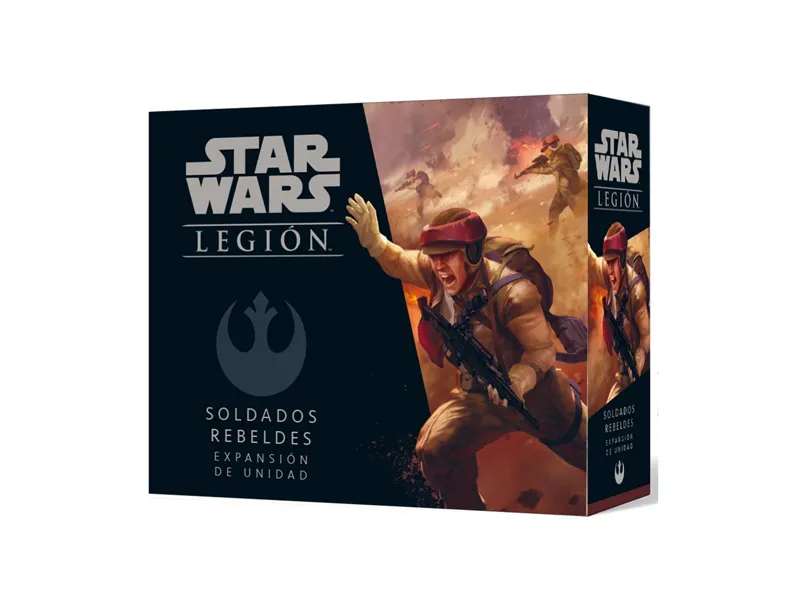 Juego de mesa star wars legión: soldados rebeldes pegi 14