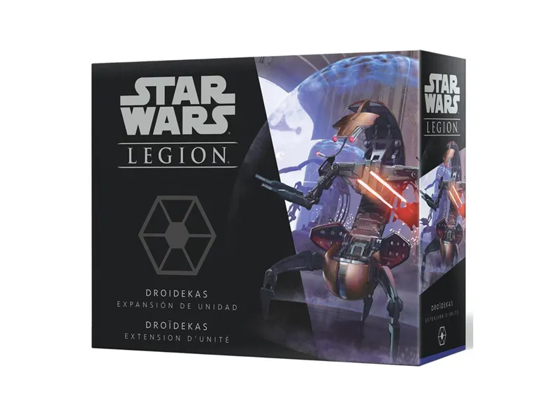 Juego de mesa star wars: legión: droidekas pegi 14