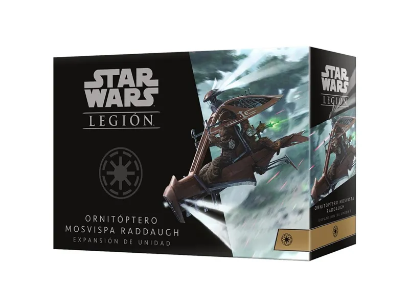 Juego de mesa star wars legion : ornitoptero movispa raddaugh pegi 14