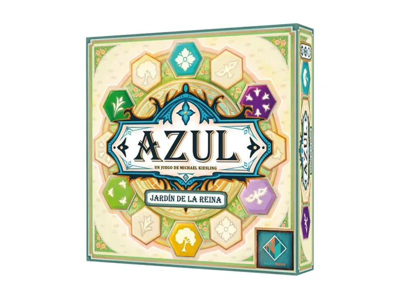 Juego de mesa azul jardín de la reina pegi 10