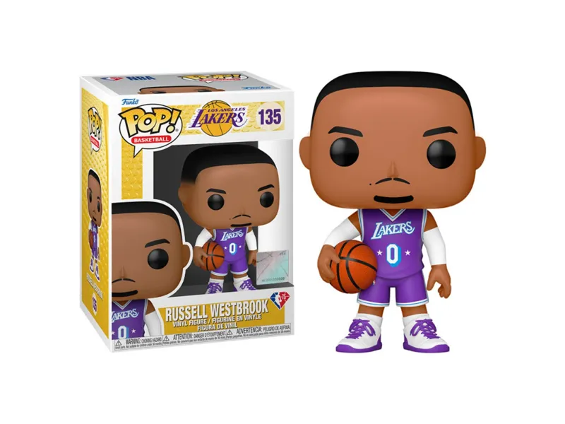Funko pop deportes nba russell westbrook los angeles lakers ce21 59266